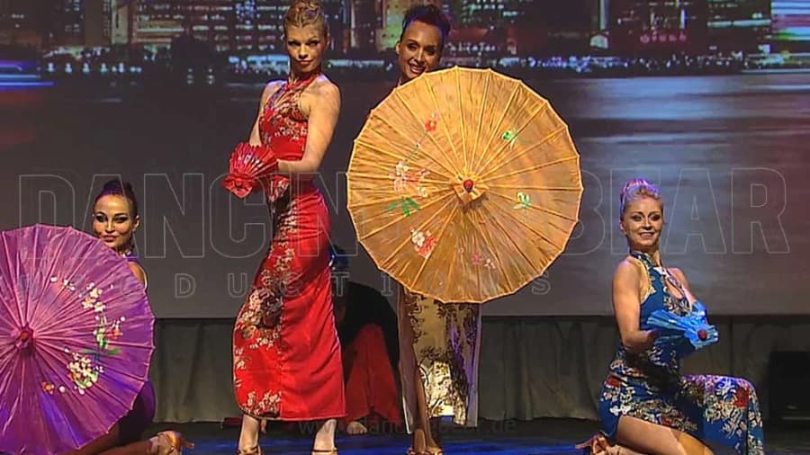 UnitedGrindingSymposium Four Dancers in Asian Looks